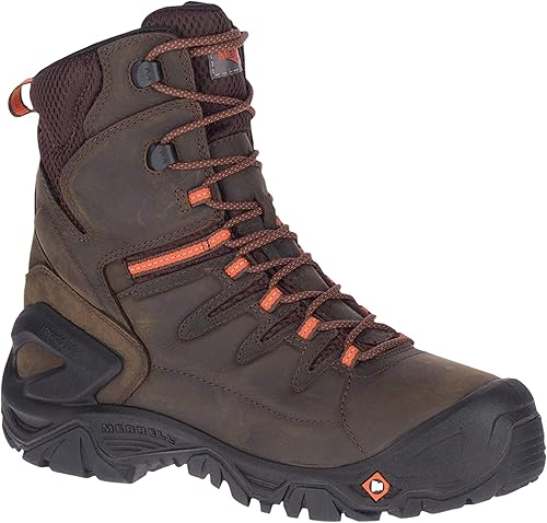 Miniatura 2 de Merrell Strongfield - Botas de trabajo para hombre piel 80in termo impermeables