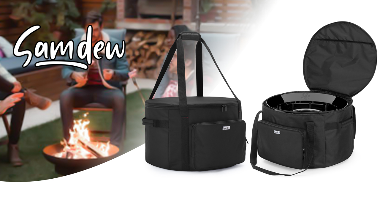 Amazon.com: samdew 21 Inch Outdoor Fire Pit Bag Compatible with