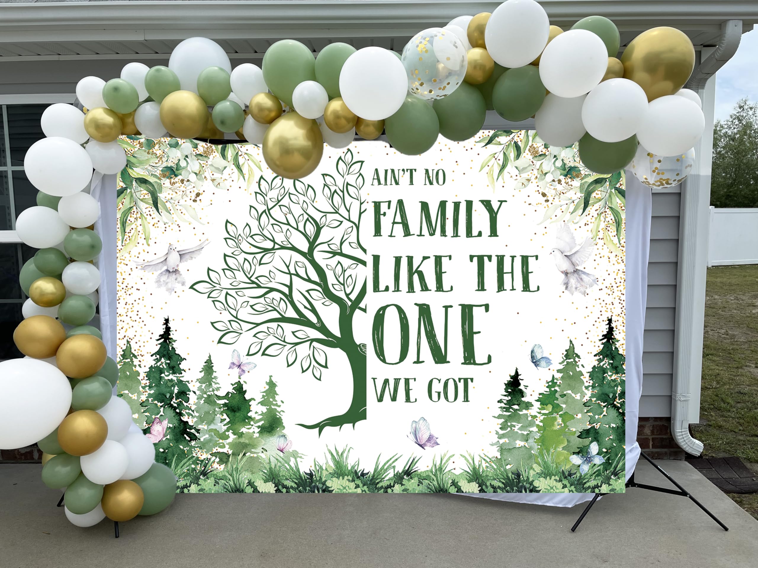Family Reunion Backdrop Ideas Outdoor