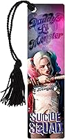 Vista 1 de Trend Setters - DC Comics Suicide Squad Harley Quinn Daddy's Little Monster - Marcapáginas de doble cara de 2 x 7 pies con borla para regalar