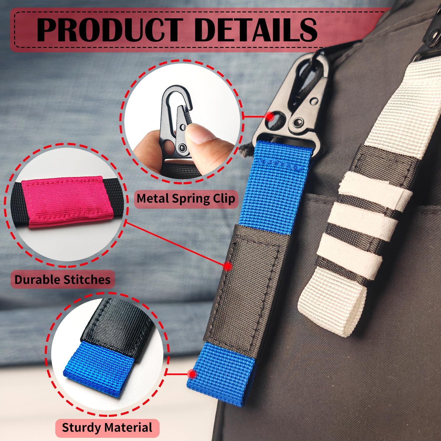 Jiu Jitsu Keychain BJJ Belt Gift for Men & Women, Brazilian Jiu Jitsu Keyring for Martial Artists - Image 2