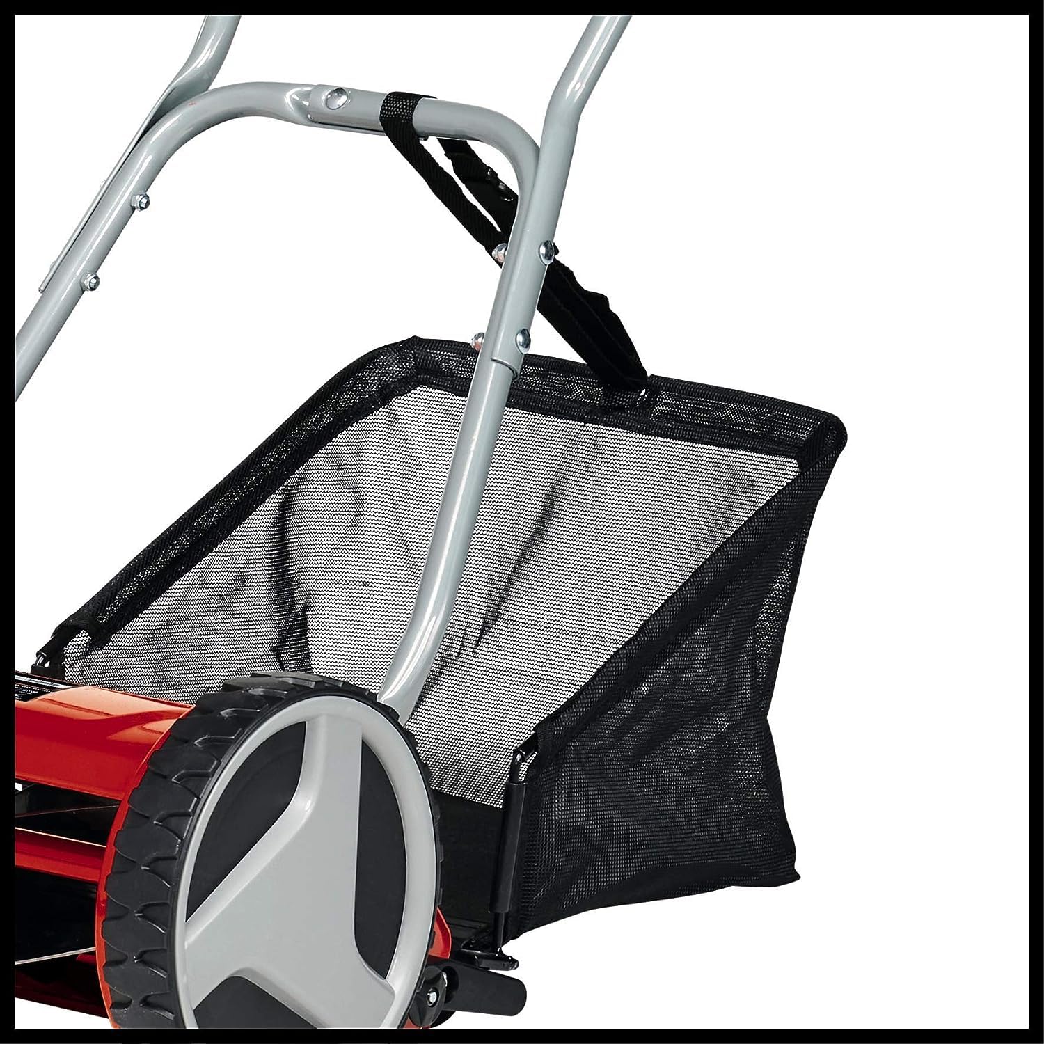 Einhell Tagliaerba a spinta GC-HM 300 (largh. Taglio 30 cm, regolazione altezza taglio su 4-livelli di 13-37 mm, vano raccolta 16 l, 5 rulli elicoidali, consigliato per prati fino a 150mq)