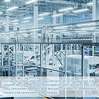 Vista 4 de uxcell GX12 2 clavijas doble cabeza hembra Aviación Socket conector cable eléctrico 6.6 ft