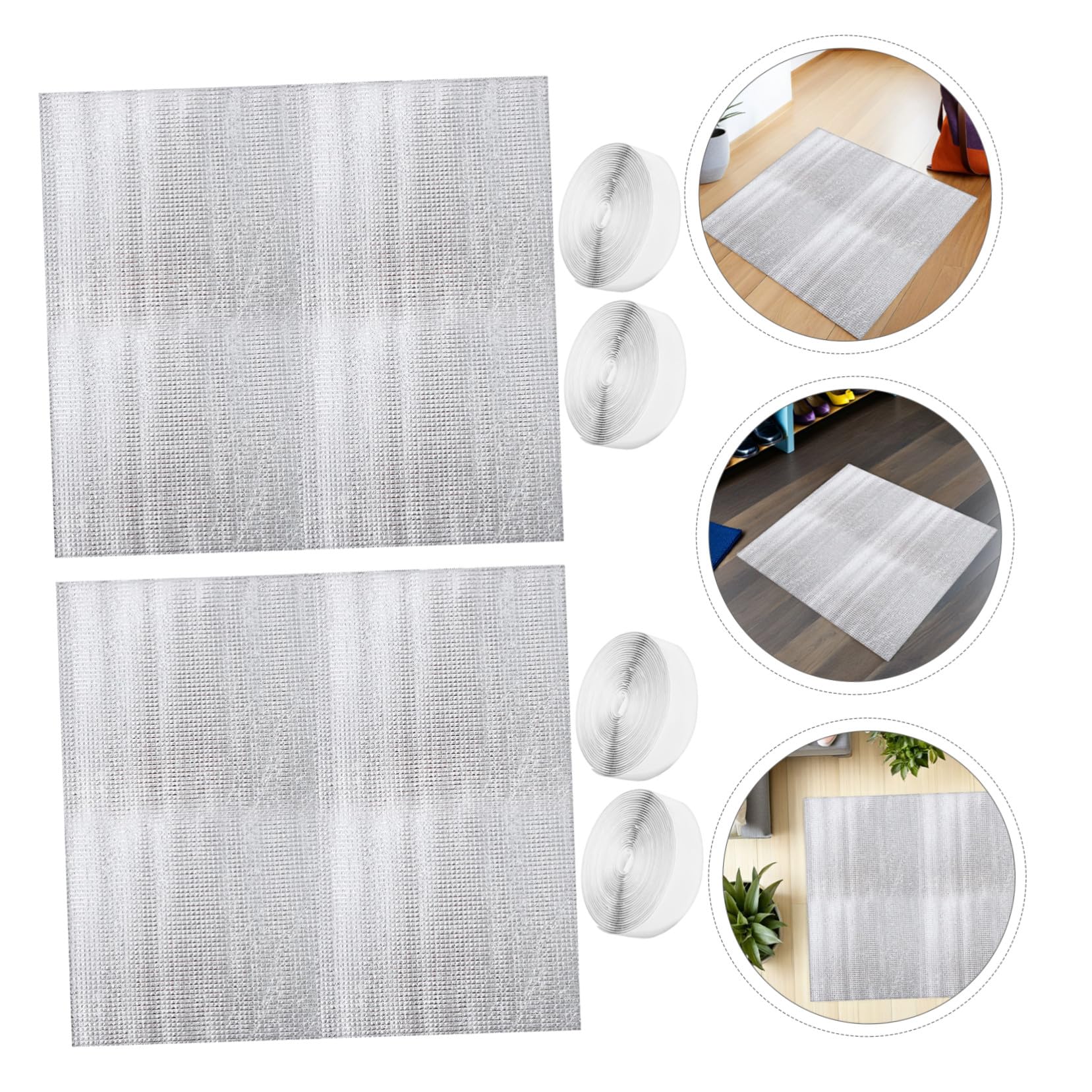 POPETPOP 2sets Coperture Isolanti per Ventilatore da Soffitta Barriera Termica Ottimizzazione della Ventilazione Resistente Facile Installazione Fai da Te per Uso Domestico