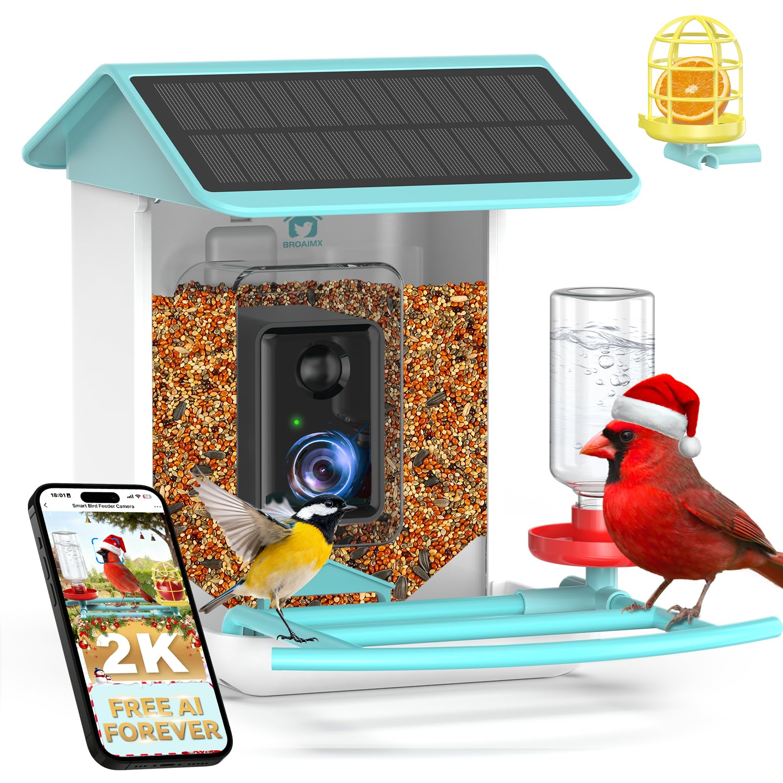 BIRD BUDDY Smart Bird Feeder With Camera In HD For Beautiful Close-ups And Unique Bird Watching - Foto 3