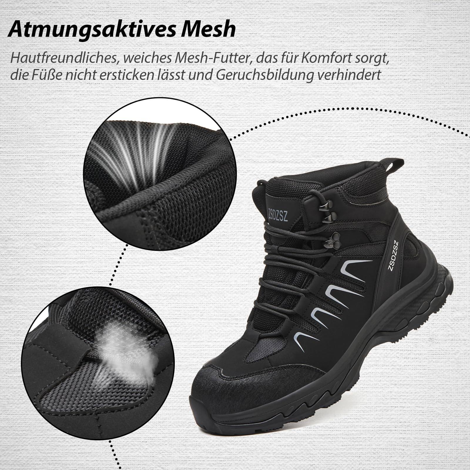Zapatos de Seguridad Hombre Zapatos de Trabajo Mujer