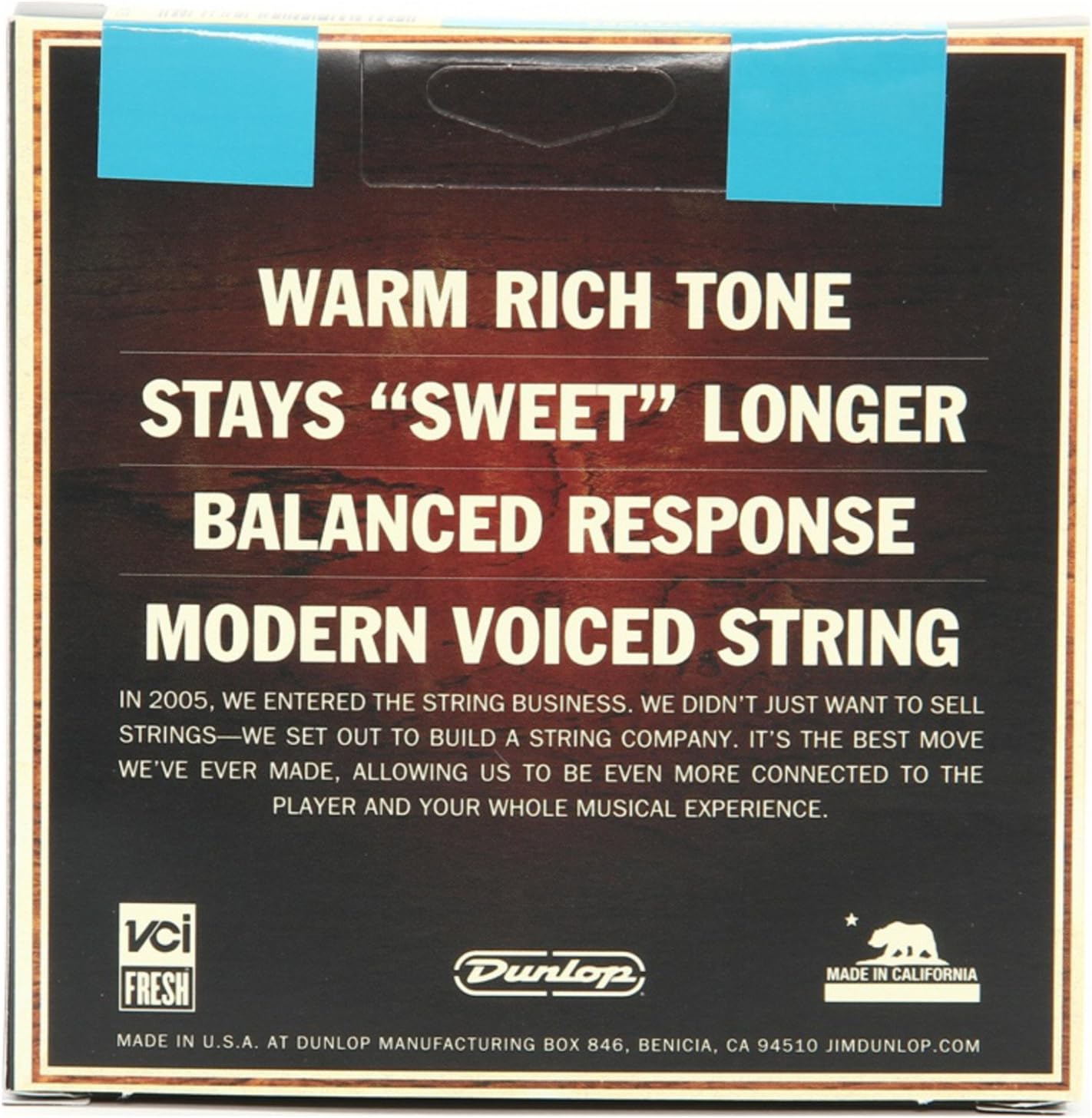 6 Sets of Dunlop DAP1254 AG-PHB LIGHT Acoustic Phosphor Bronze Strings