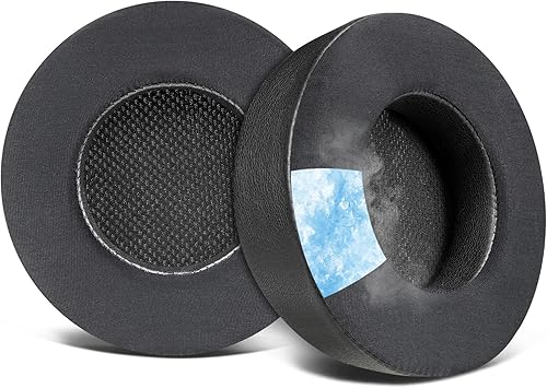 SOULWIT Almohadillas de repuesto para auriculares Corsair Virtuoso RGB Wireless XT SE, almohadillas con espuma de aislamiento de ruido de alta