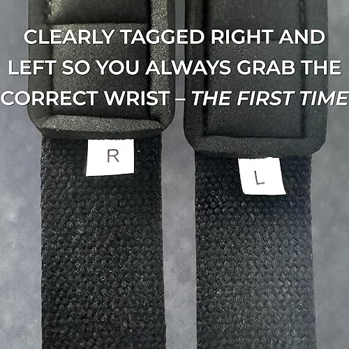 Miniatura 4 de ROTK - Correas de levantamiento de pesas para hombres de 22 pulgadas acolchadas para levantamiento de pesas y correas de gimnasio para hombres