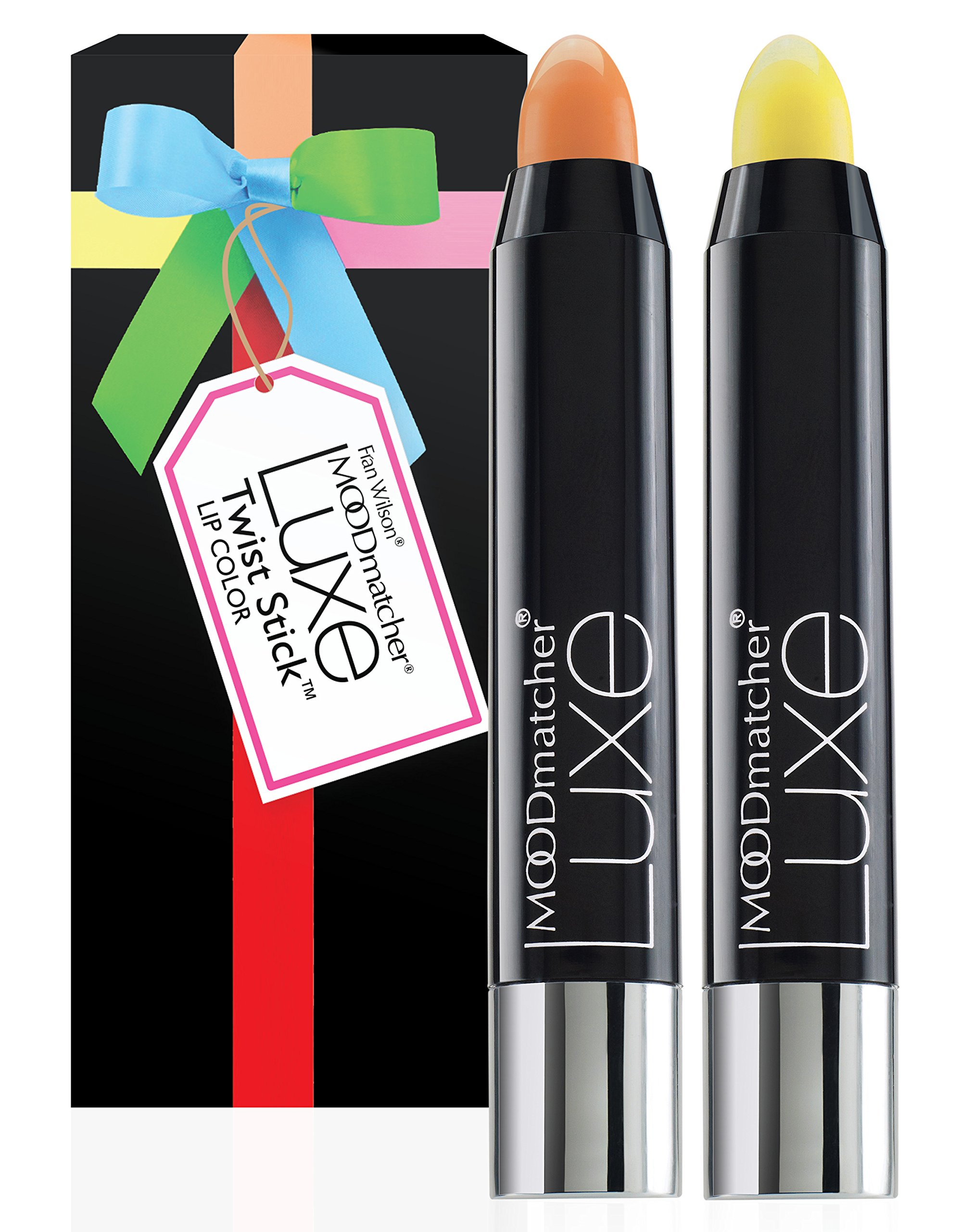 MOODmatcher Twist Stick™ Lip Color Duo Set, Orange/Yellow