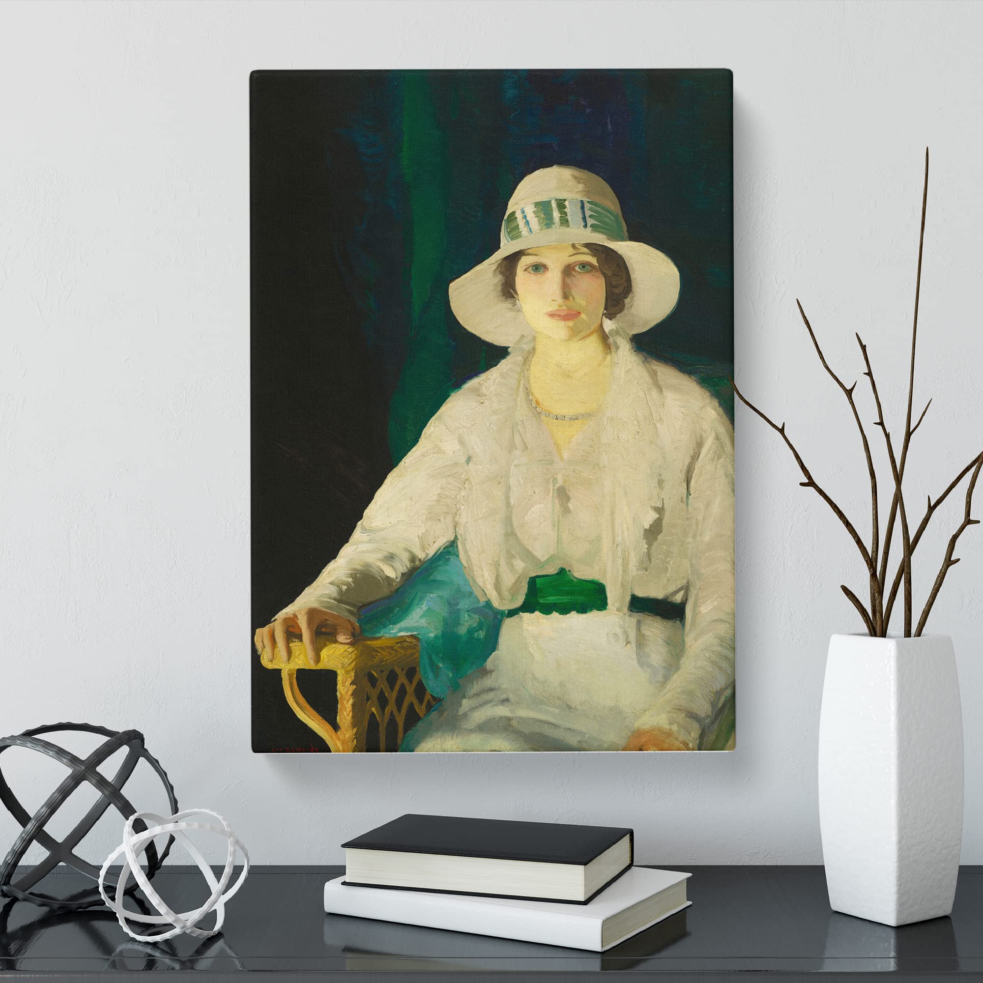 Mrs. Randall Davey By George Bellows Canvas Print, Mixed, 25L x 50W cm - Image 2