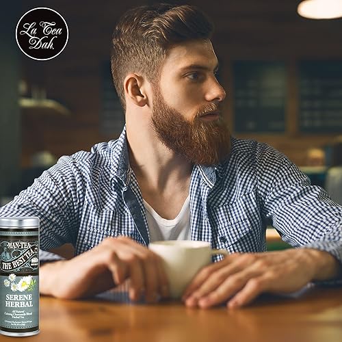 Miniatura 2 de La Tea Dah - Té de hierbas sereno  Bolsas de té gourmet de manzanilla saborizadas con citronela, lavanda y menta verde  Sin cafeína  Regalos únicos