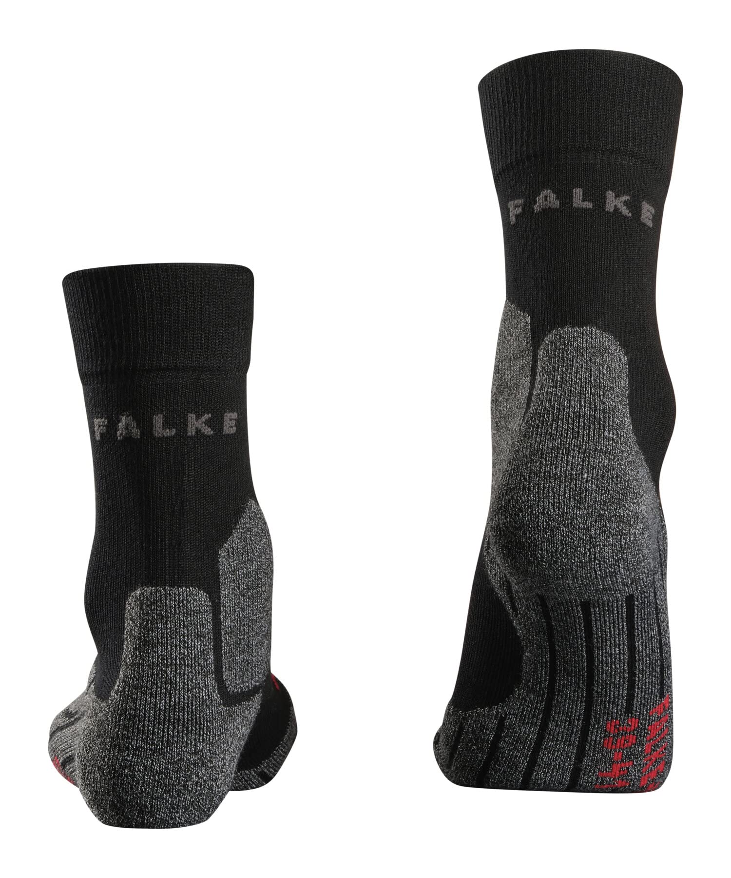 FALKE Kobiety Skarpety do biegania RU3 Comfort W So Oddychający I Szybkoschnący przeciw pęcherzom 1 Para, Czarny Black-Mix 3010, 39-40