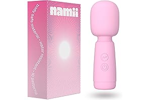 Mini Wand Massager Vibrator - 10 Quiet Modes & Waterproof - Clit Personal Massager