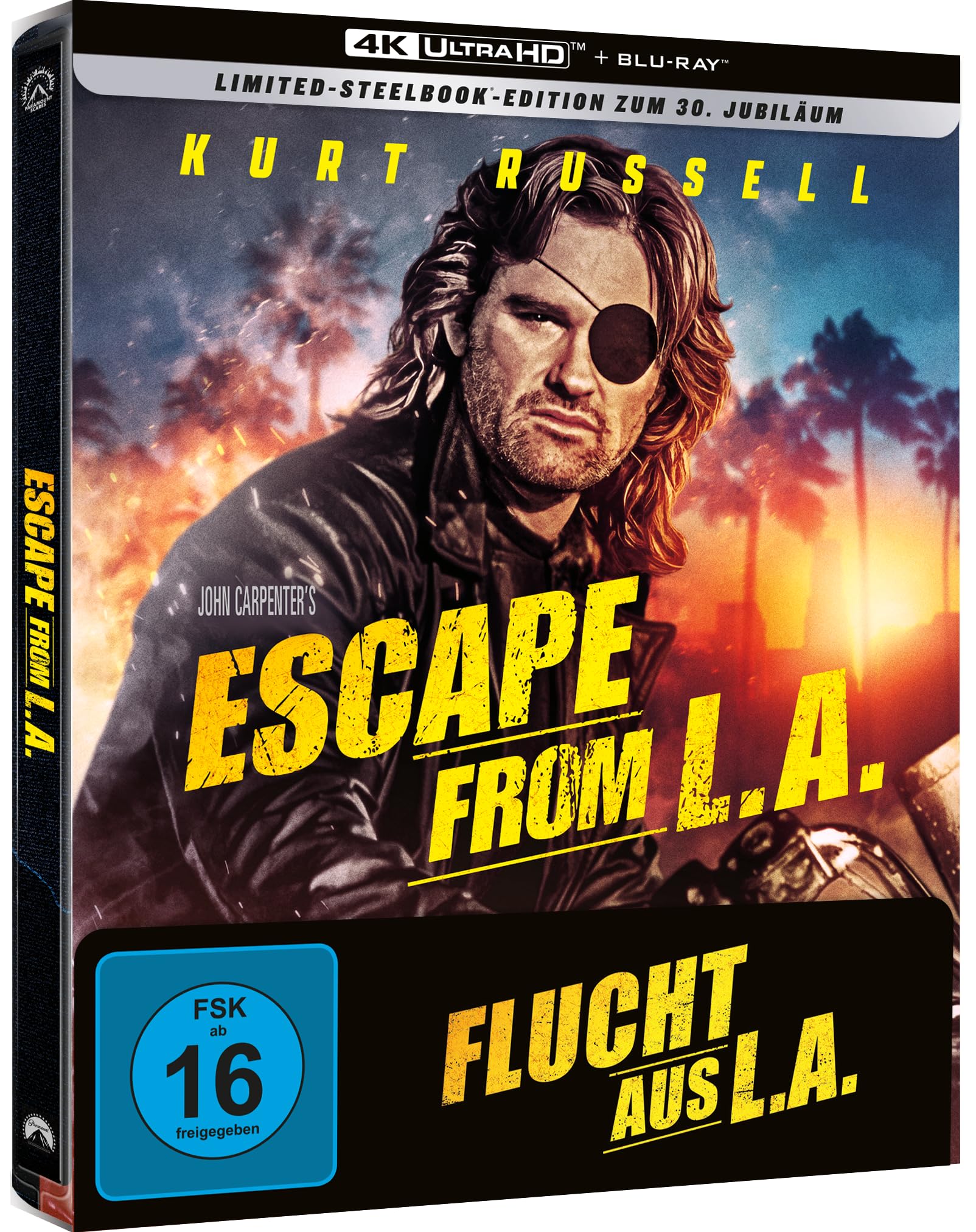 Flucht aus L.A   (4K UHD STEELBOOK) (4K Ultra HD | Blu-Ray)