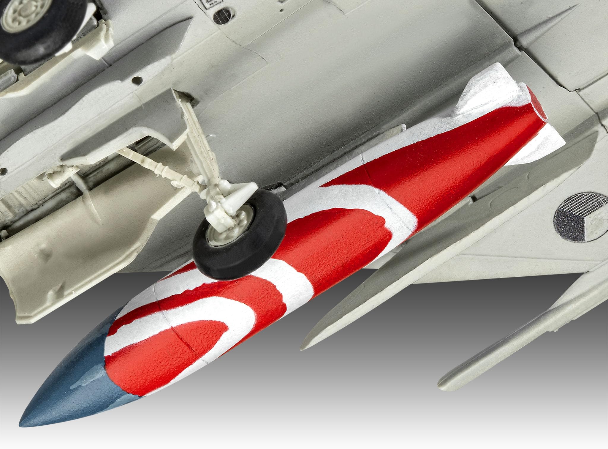 Maquette Revell Saab JAS-39C Gripen 1:72 - Kit Non Construit, Détails Précis, 2 Décorations (Suède/Tchèque) - 5