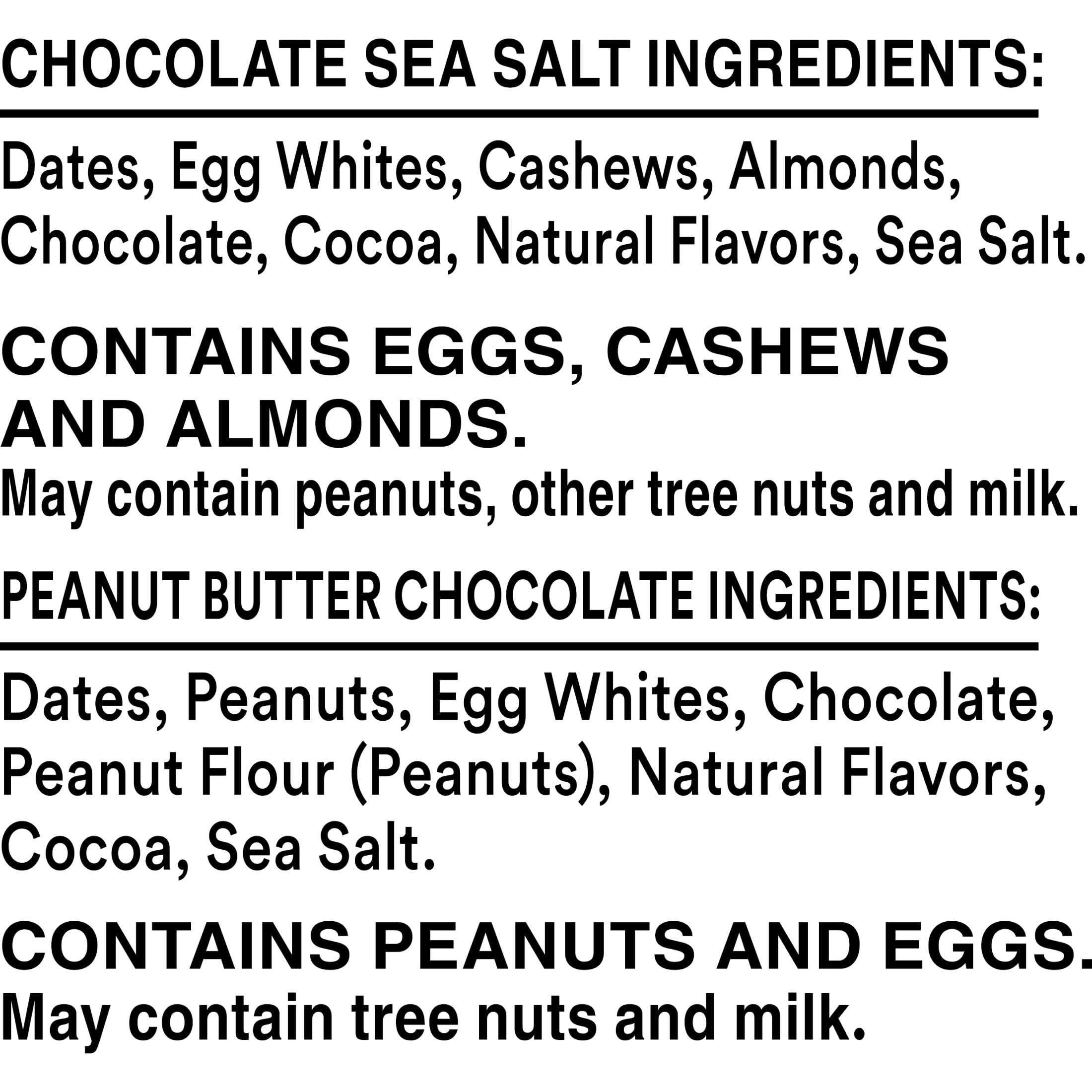 RXBAR Minis Barra de proteínas de 6 g de proteína sin gluten, paquete variado (4 cajas, 32 barras)