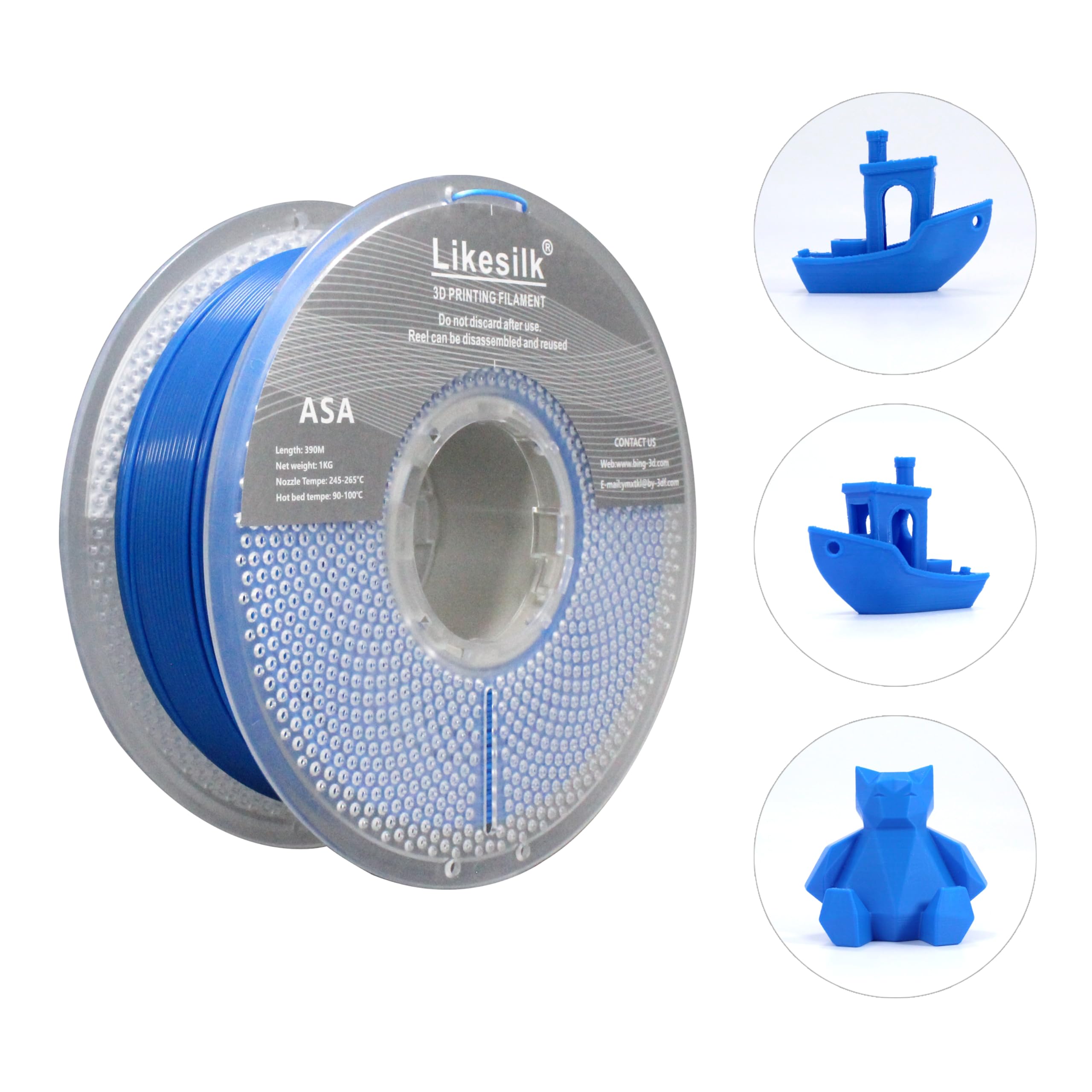 aaa__3milk Amazon.com: Likesilk 3D Printer Filament, Neatly & Strong