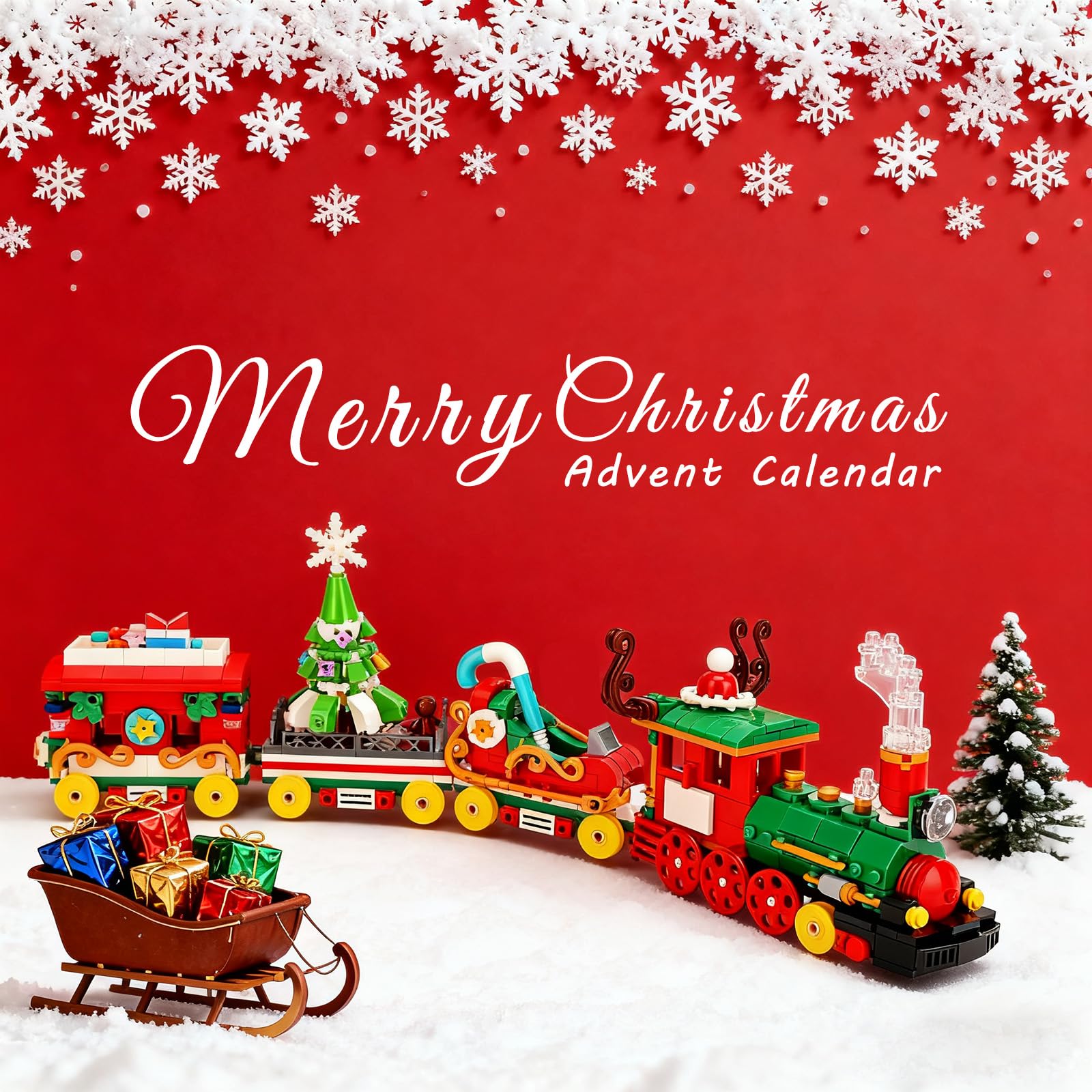 Calendrier De L'Avent 2024 24 Blocs De Calendrier De L'Avent 12 En 1