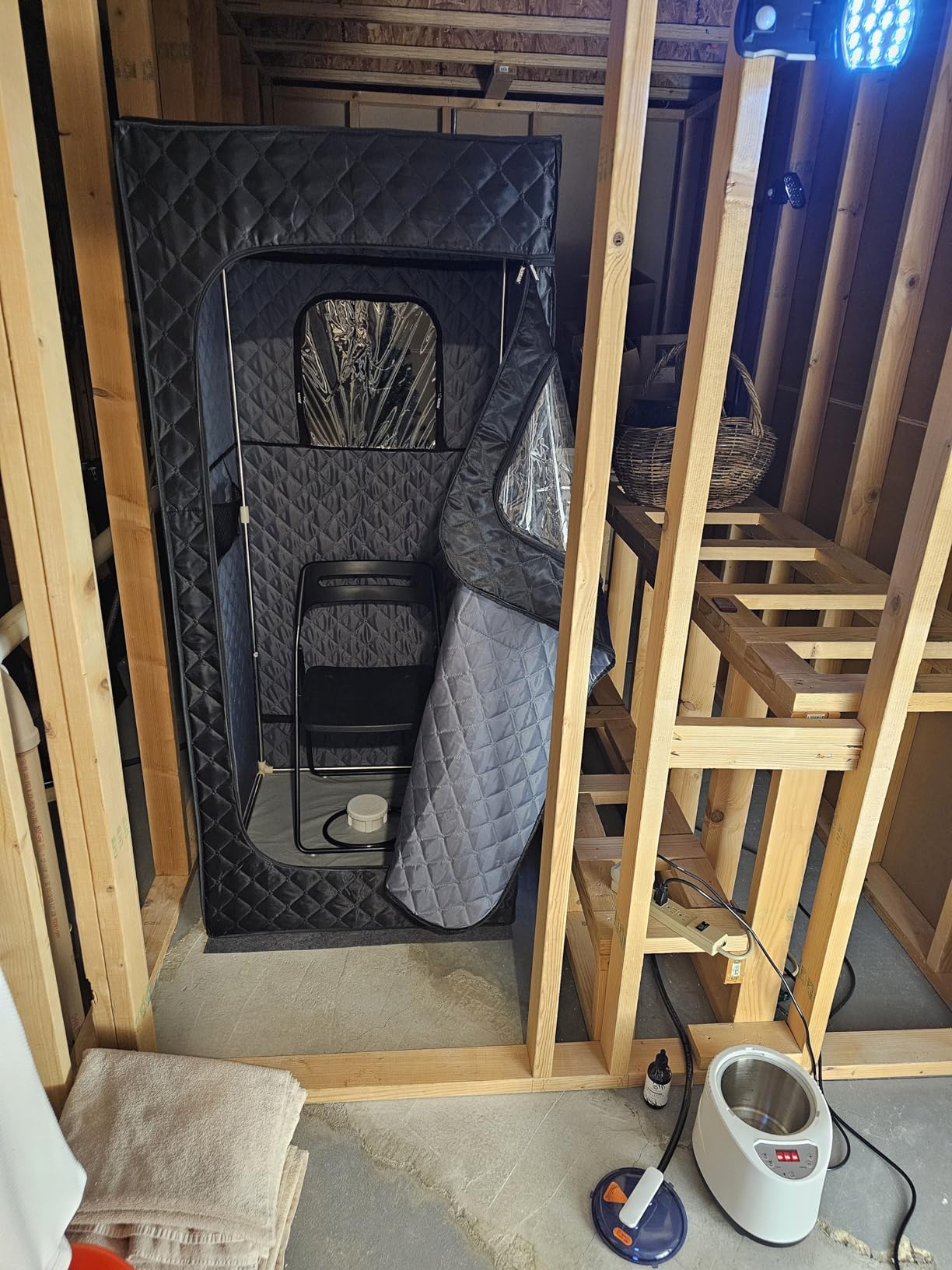 X-VCAk Portable Home Steam Sauna photo review