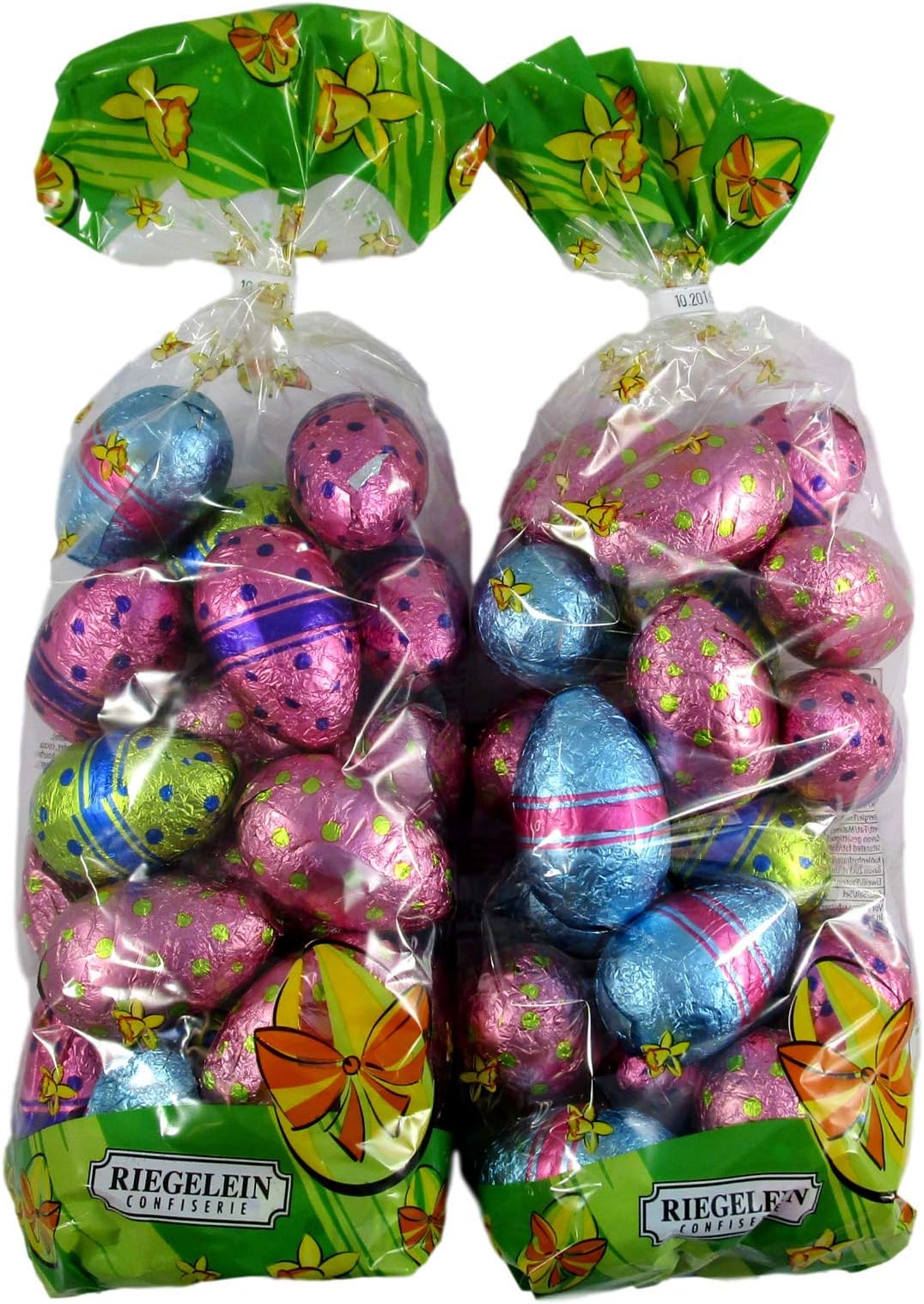 Riegelein Confiserie New Milk Chocolate Easter Eggs Bags - Two 8.46 OZ Bags