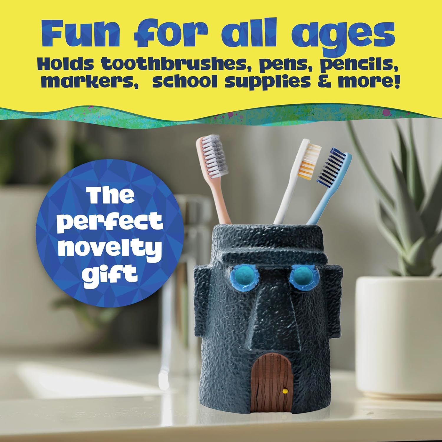 Blue Sky Studios Spongebob Tiki House Pencil Pot