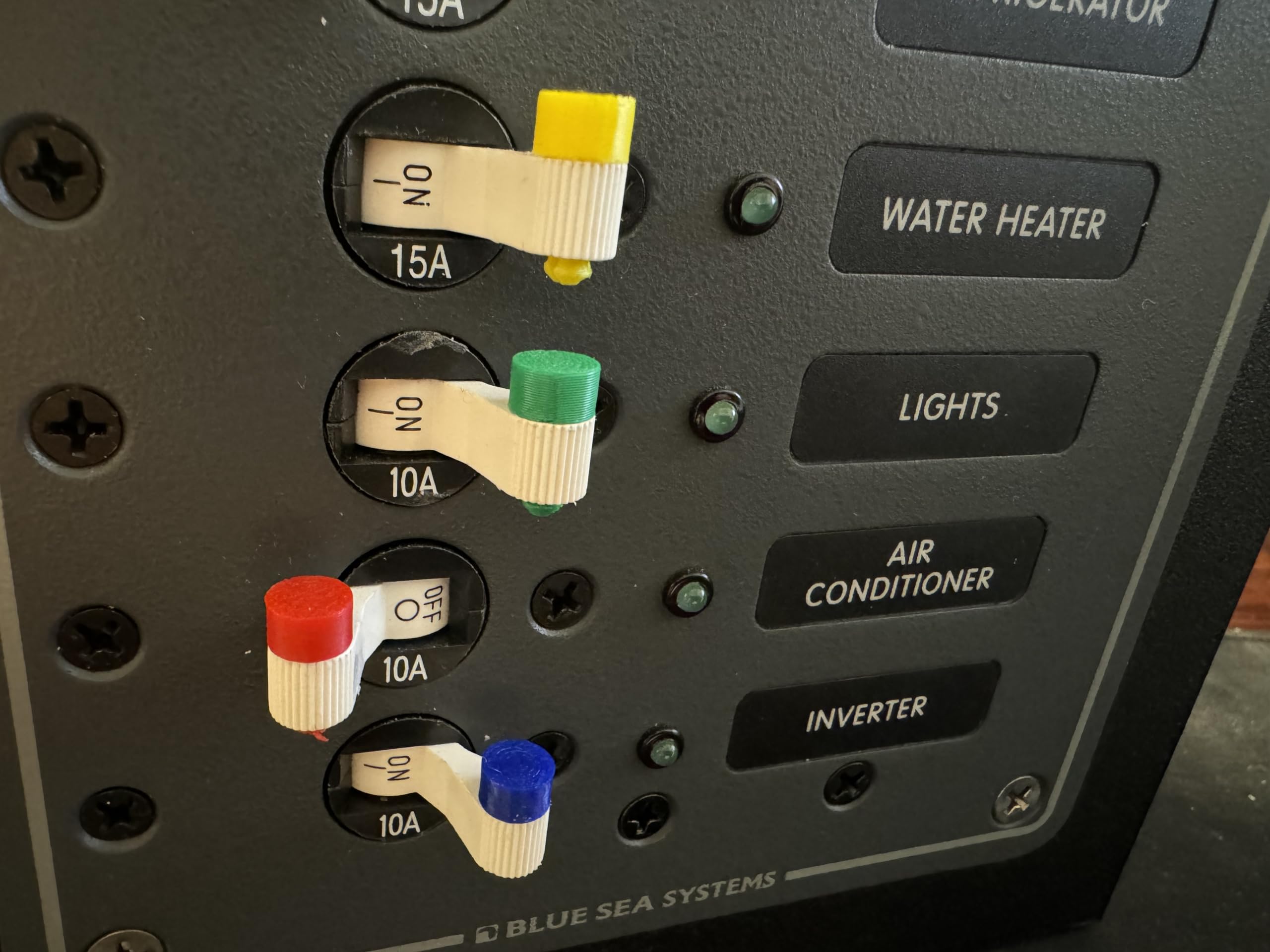 Breaker Mates Colored Circuit Breaker Pins (Assortment Pack of 80
