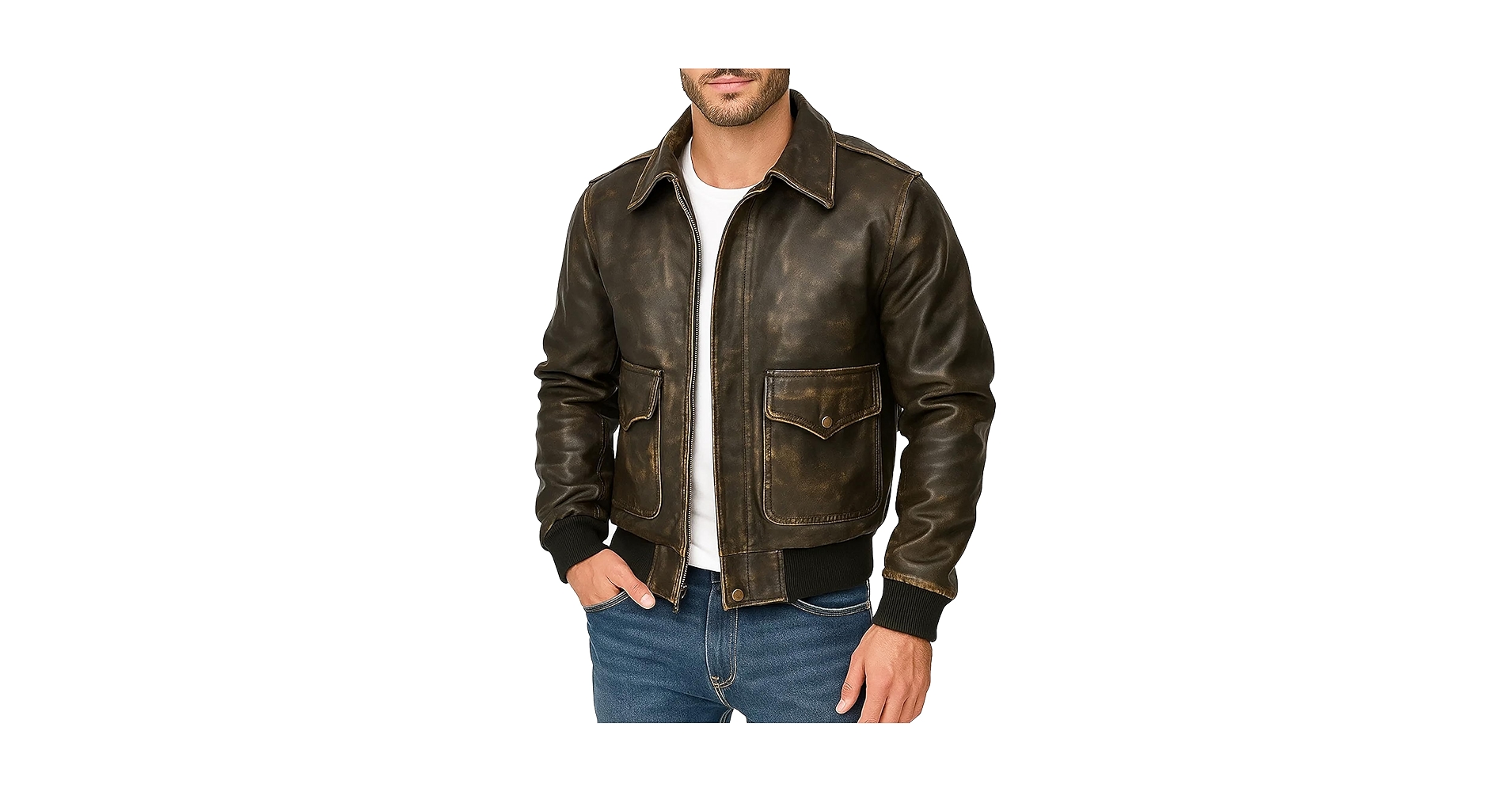 ジャケット・アウター vintageDolce&Gabba aviator leatherjacket 61MyBV3A6YL._SY350_QL65_.jpg
