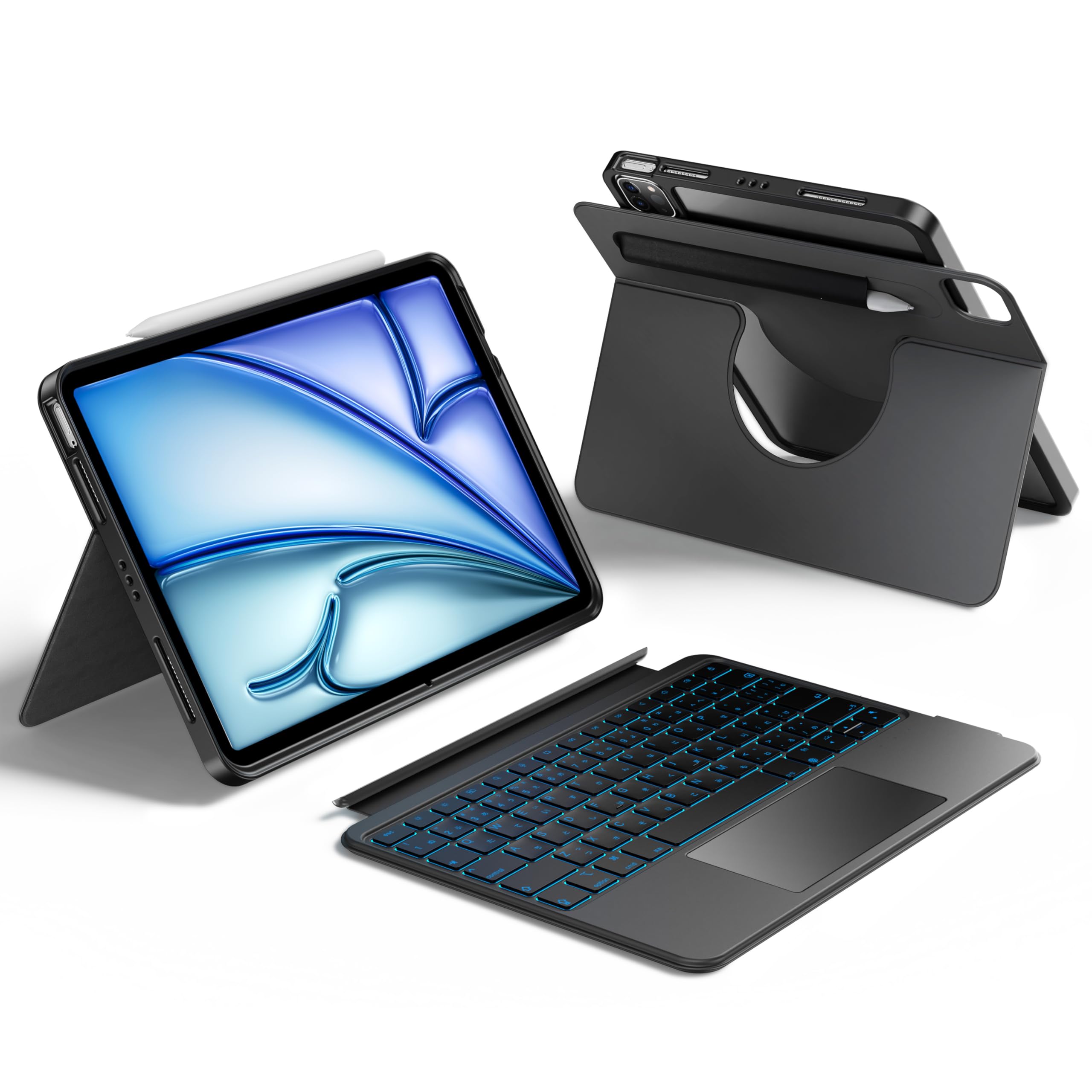 Amazon.co.jp: HOU iPad キーボードケース for iPad Air 11インチ(M3