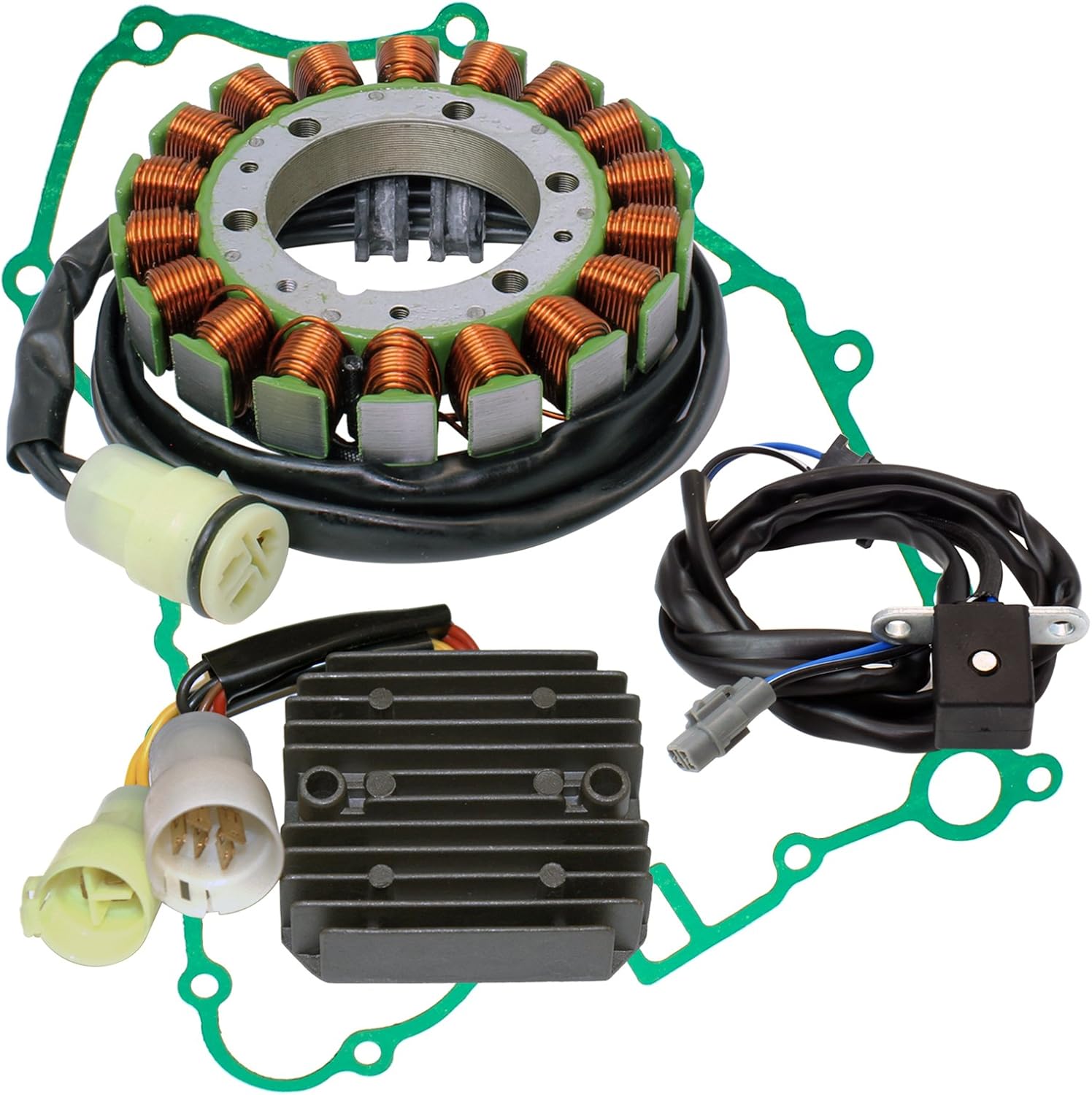 Caltric Stator and Regulator Rectifier with Gasket