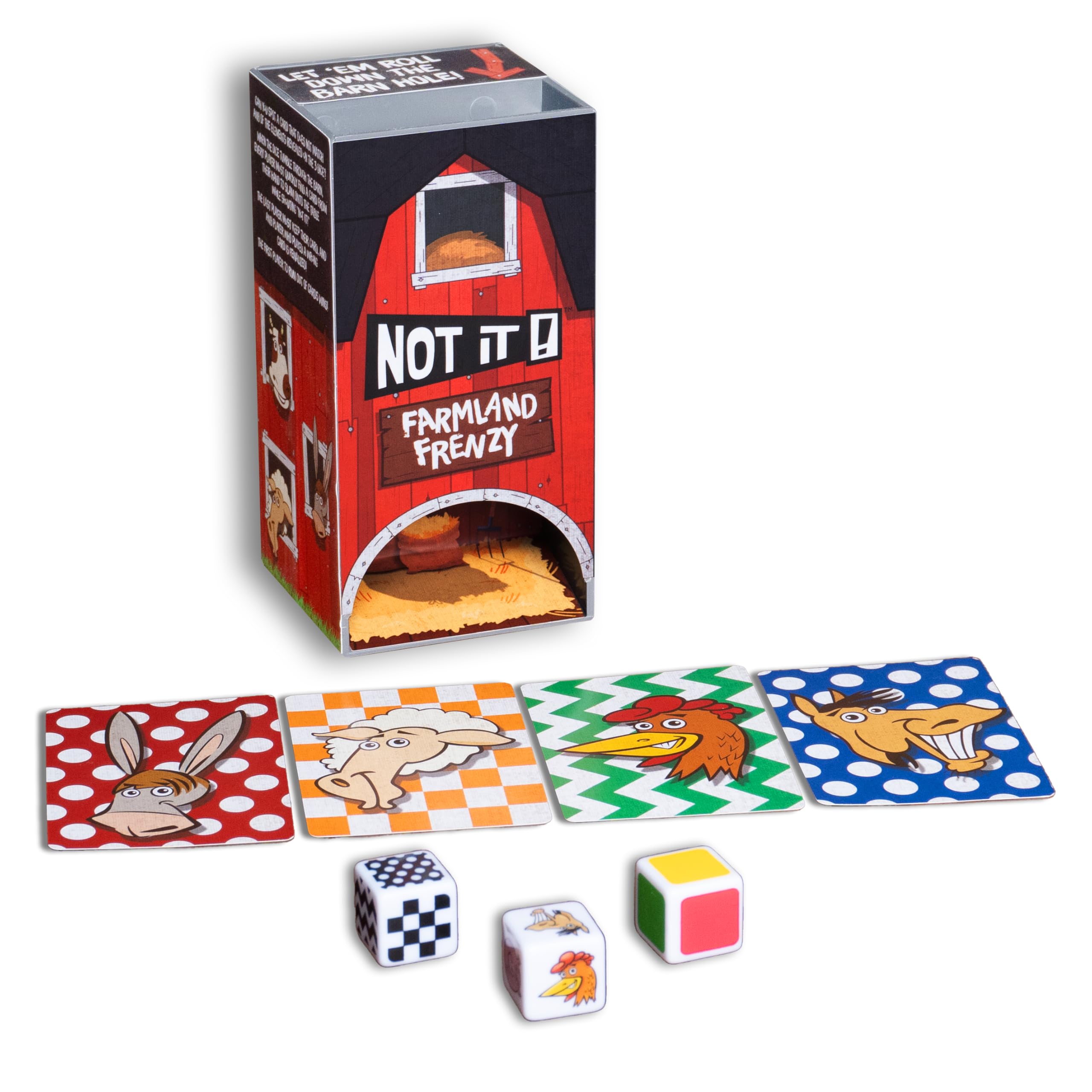 Amazon.com: Not It – Farmland Frenzy Card Game | Fast-Paced Family