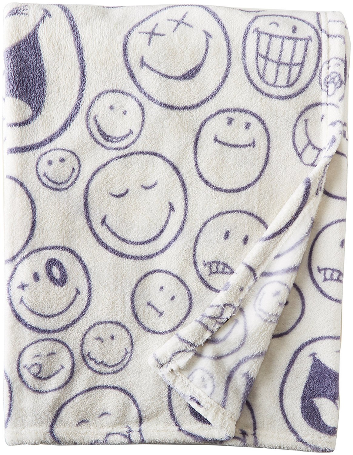 Commonwealth Smiley World 50 x 60 Throw Blanket