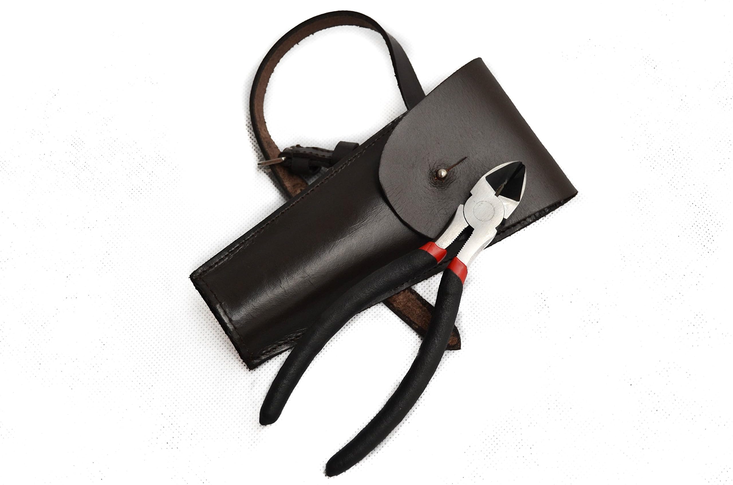 John Shooter England Horse Riding Leather Wire Cutter & Holder Robust