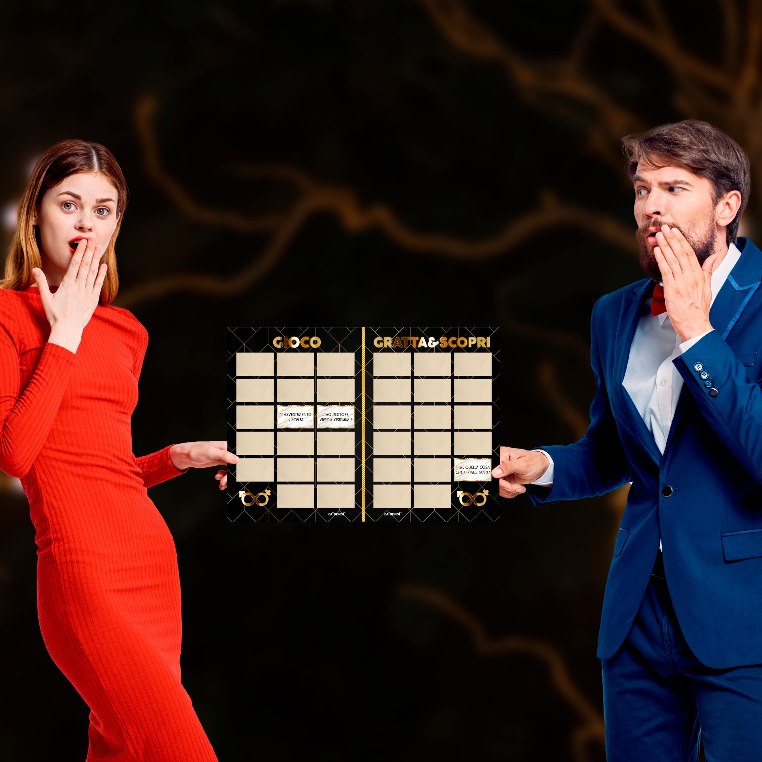 Idea Regalo Natale 2026 Originale - Calendario della Passione Gratta e Vinci - Idee Regali Divertenti Anniversario - Pensieri di Coppia Originali - Sorprese Romantiche Compleanno