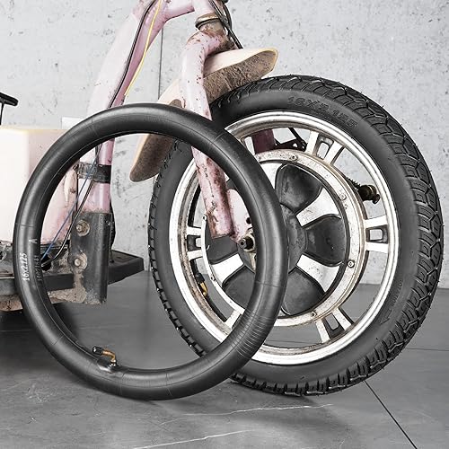 Miniatura 5 de Neumáticos de bicicleta de 16 pulgadas 16 x 2.125 pulgadas y tubos interiores para bicicleta eléctrica, motocicleta y la mayoría de bicicletas