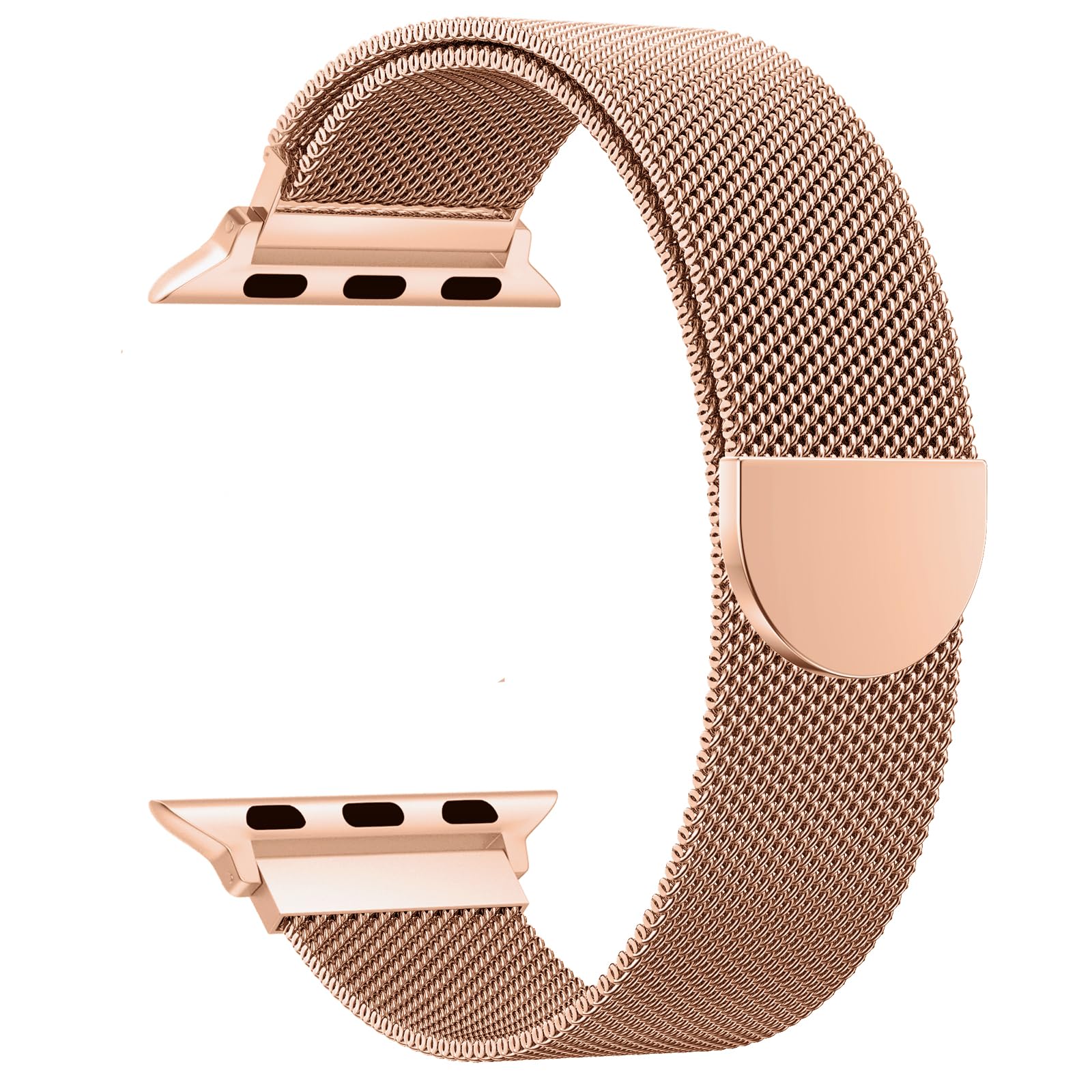 OULUOQI Cinturino di ricambio compatibile con cinturino Apple Watch 40mm 42mm(Series 10 &11) 41mm 38mm, bracciali milanesi in acciaio inossidabile per iWatch serie 11 10 9 8 7 6 5 4 3 SE3/2/1