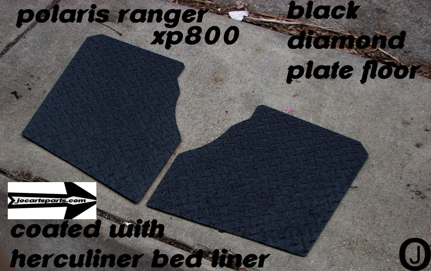 Polaris Ranger Xp800 Fullsize Black Diamond Plate Floor Boards