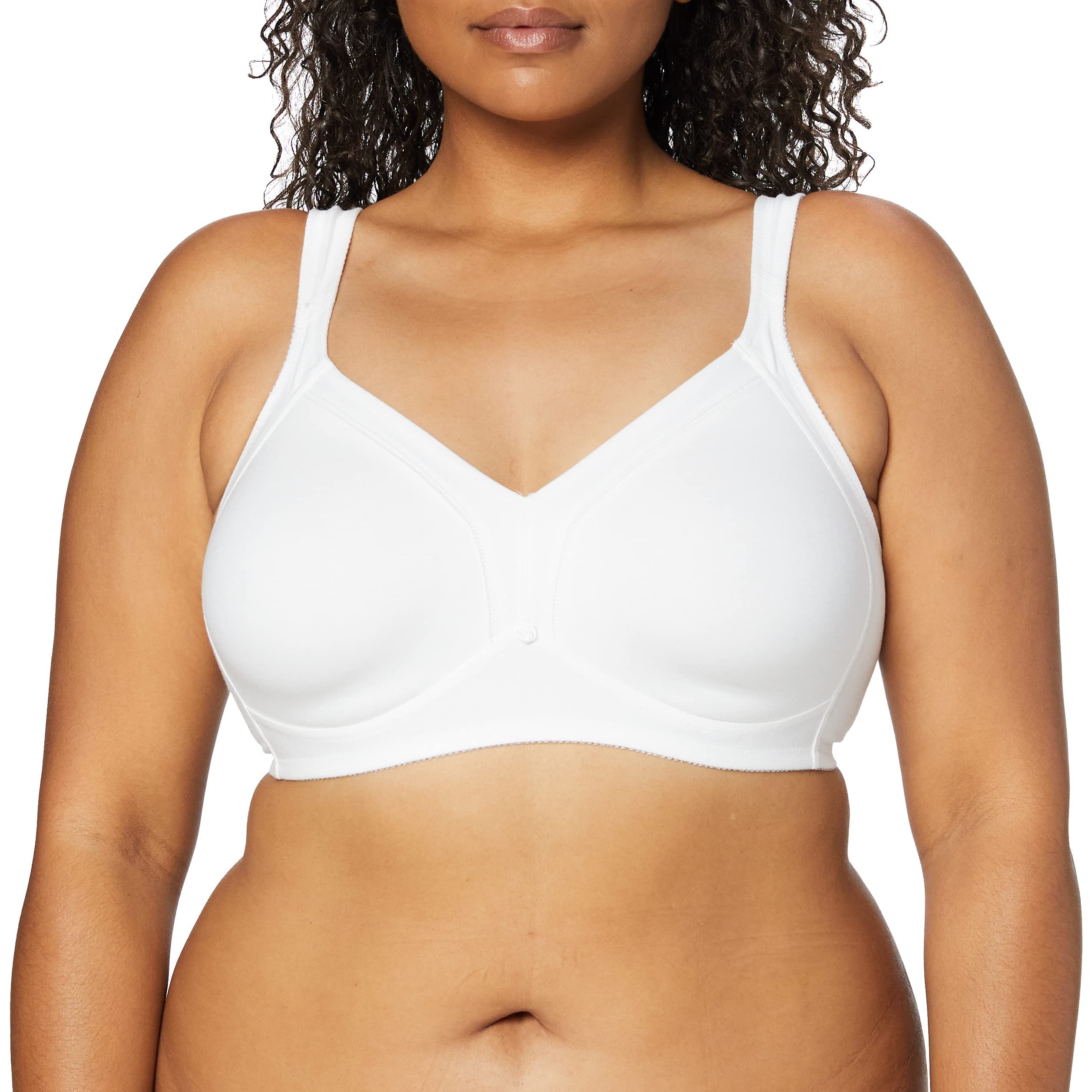Triumph Womens Cotton Shaper N Bra, White, 38B UK