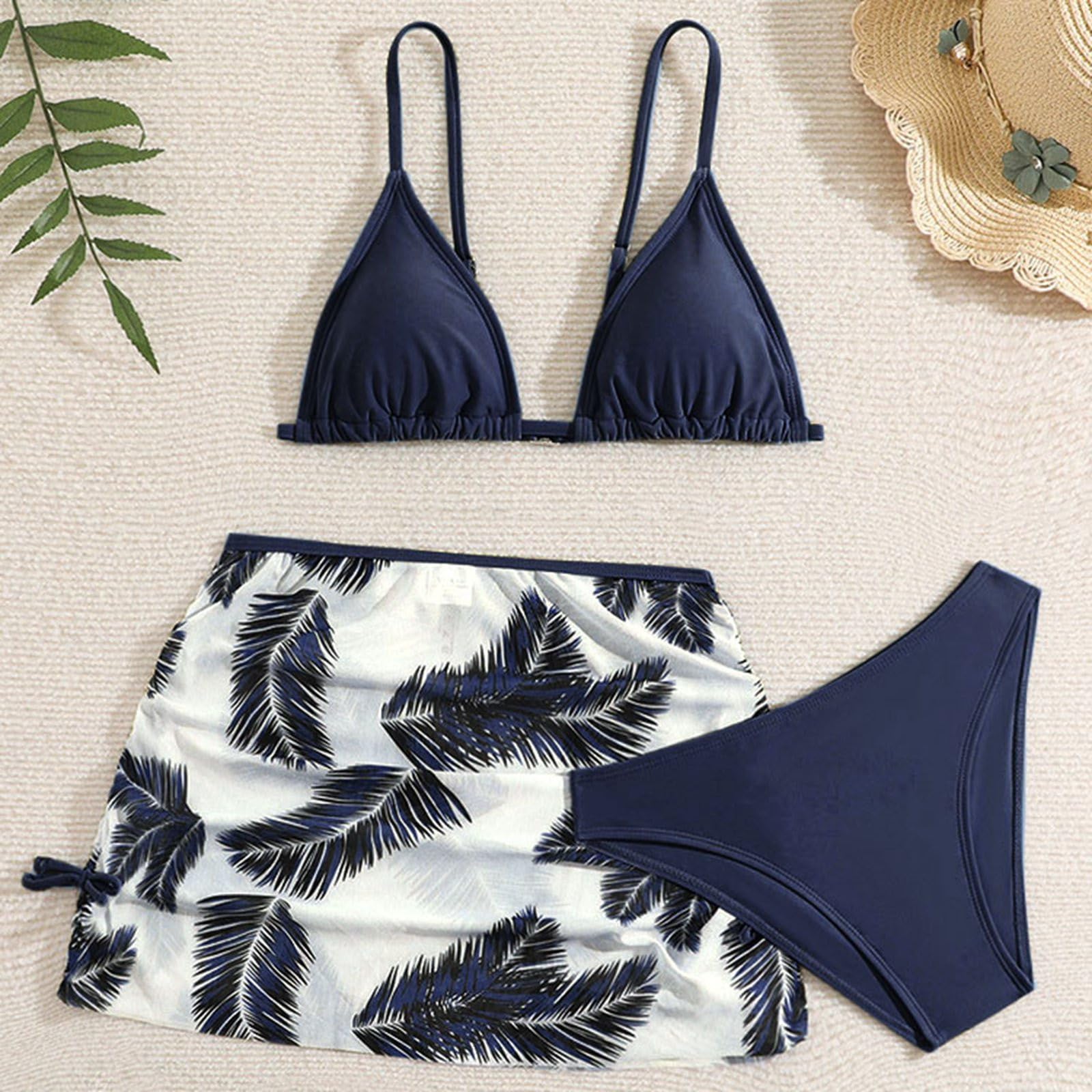 Générique Maillot de Bain pour Filles Ensemble de Bain 1 pièce et 1 Jupe Mode Estivale pour Jeunes idéal pour Piscine et Plage