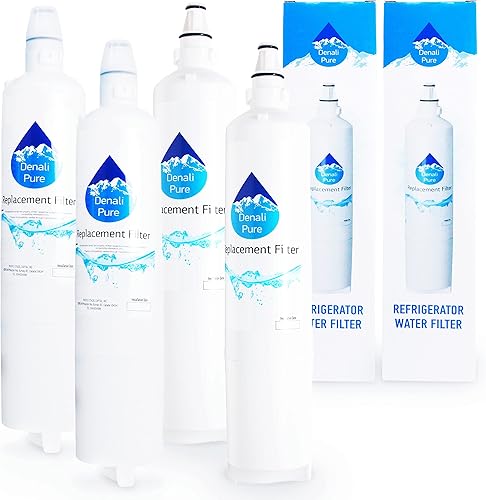 4-Pack  LG lsc27931sw lado Filtro de agua de repuesto compatibles LG LT600P, 5231ja2006 a, 5231ja2006b cartucho de filtro de agua para nevera