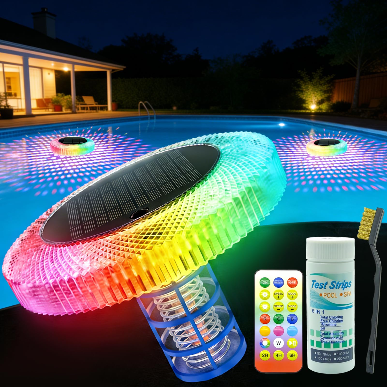 Photo 1 of Fistone Solar Pool Ionizer with LED Light