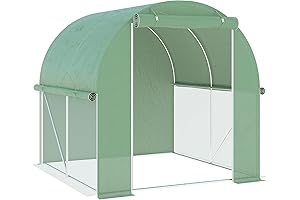 Outsunny 6' x 6' x 6' Tunnel Greenhouse