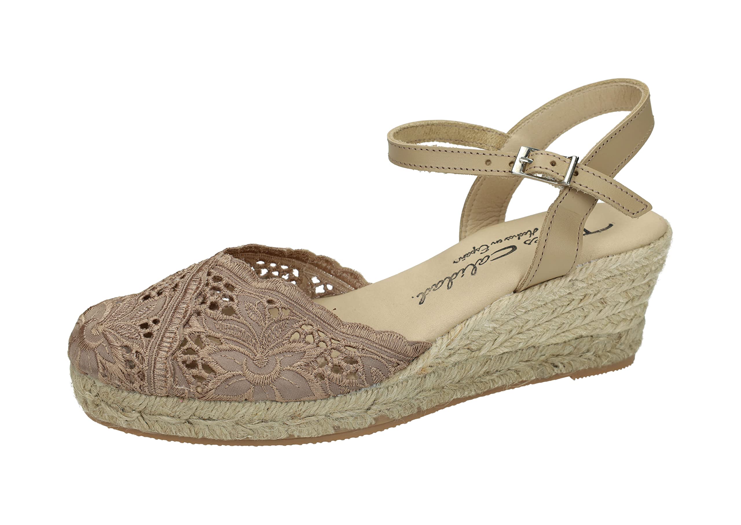 TORRES 5004 Zapatillas DE Encaje Mujer Alpargatas