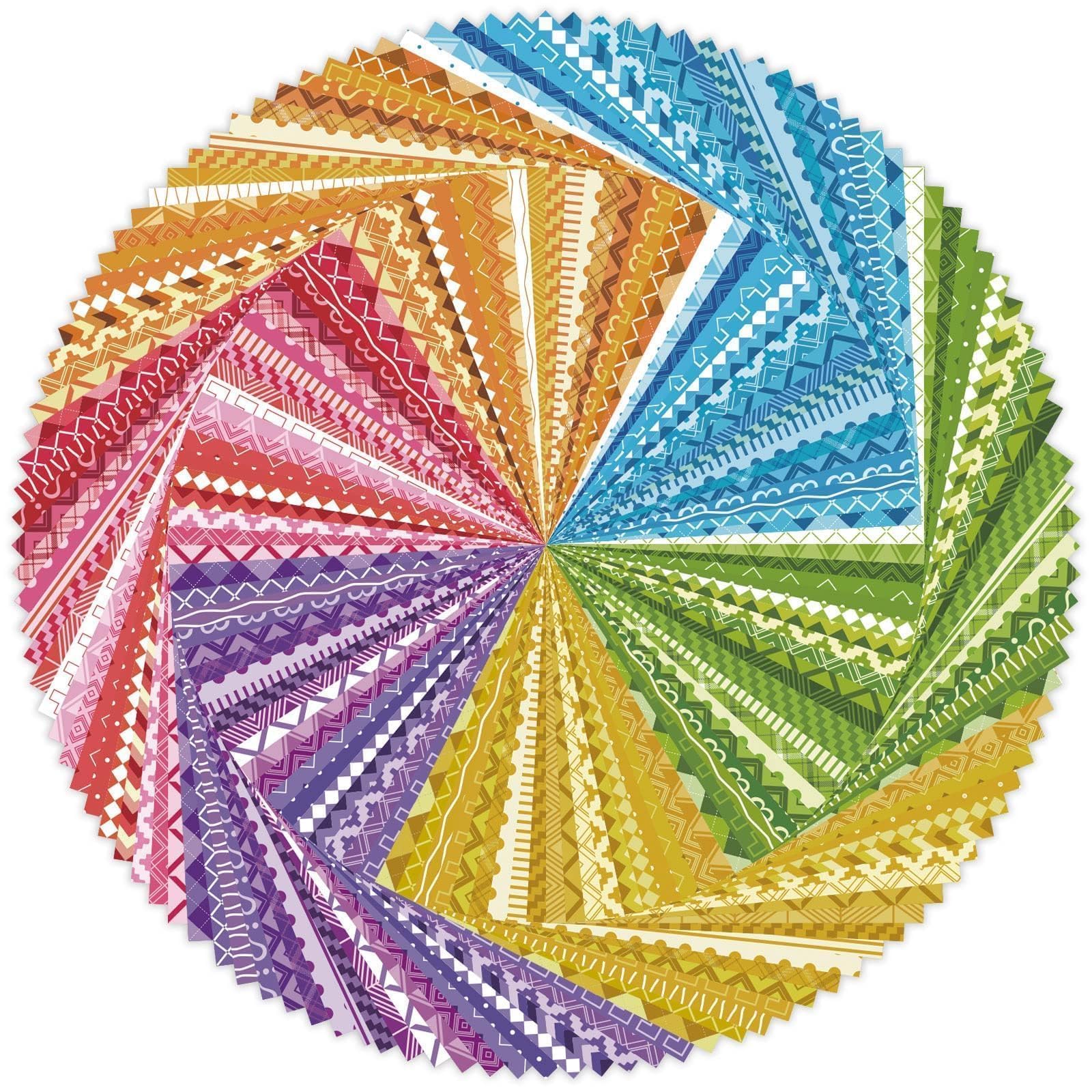 120 Sheets 12’’ X 12’’ Scrapbook Paper Bulk Rainbow DIY Craft Paper Supplies Holiday Aesthetic Colorful Decorative Paper Valentines Scrap Book Material Journal Photo Album Present Wrapping