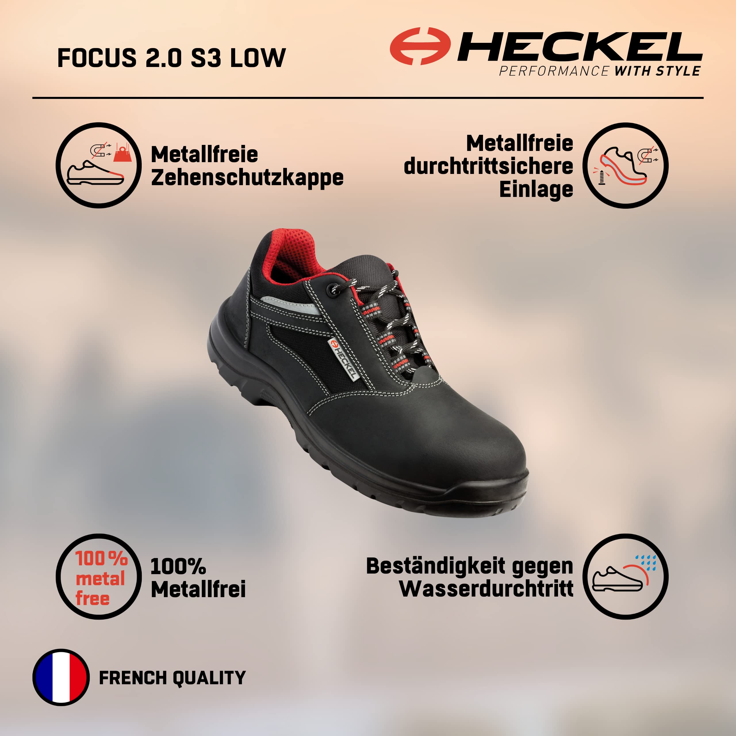 Heckel Uniseks Focus 2 S3Balerinki