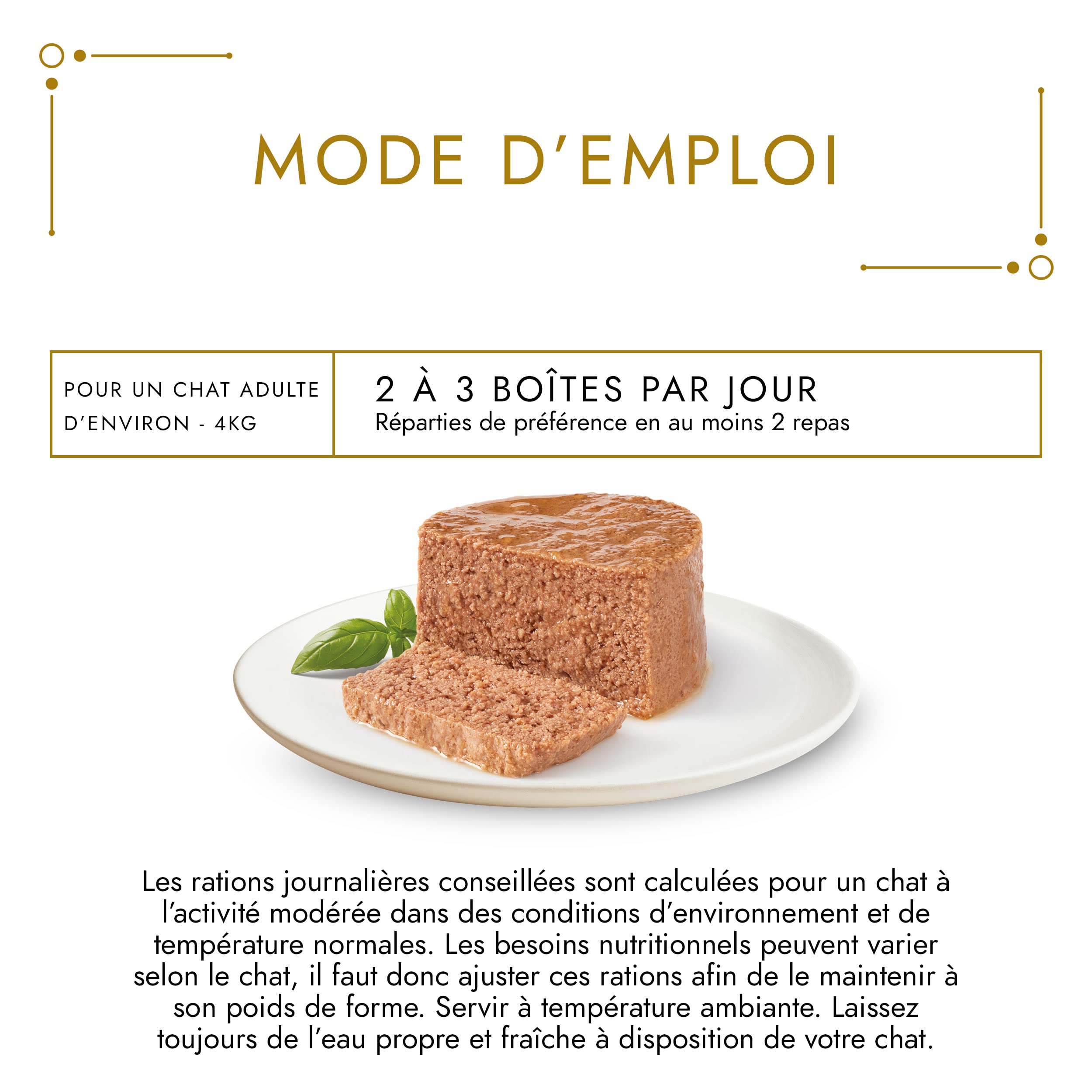 GOURMET | GOLD | Chat | Les Mousselines | Aliment Complet pour Chat Adulte | Lapin, Bœuf, Veau, Agneau | Boite |Lot de 4 (24x 85 g)