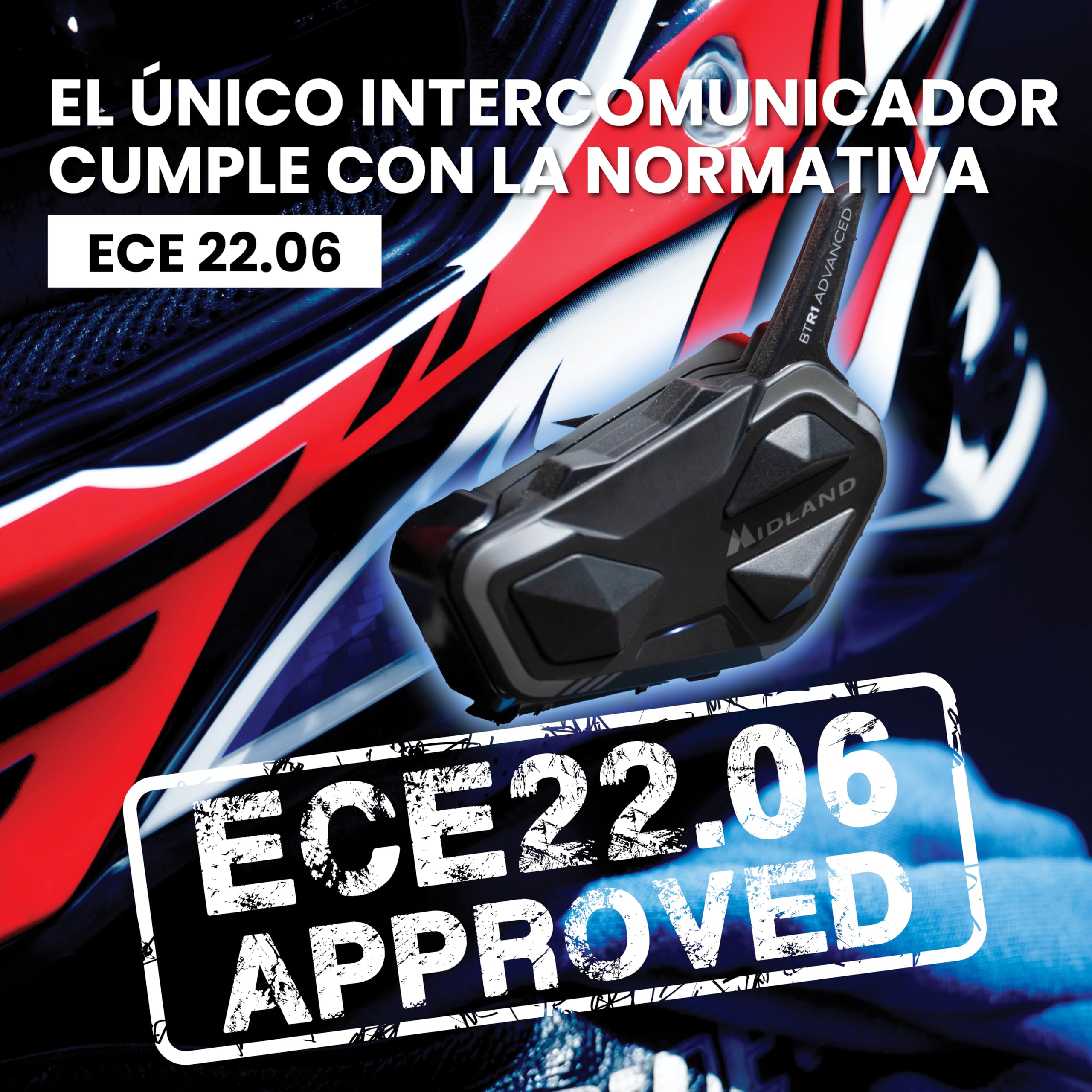 Midland BTR1 Advanced X Intercomunicador Doble