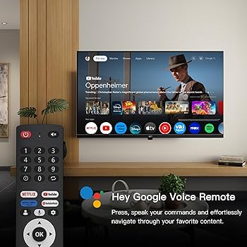 Amazon.com: FPD 43 Inch Smart TV, 4K UHD LED Flat Screen Google TV