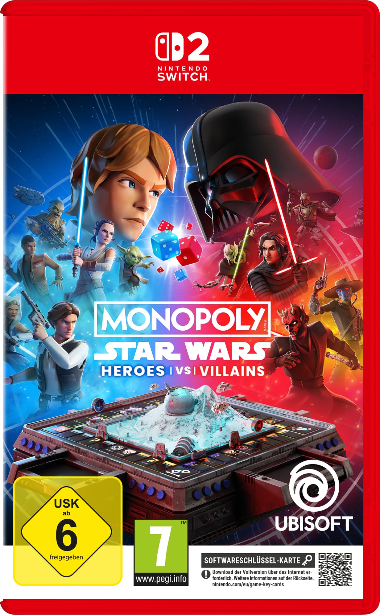 MONOPOLY: Star Wars Heroes vs Villains - [Nintendo Switch 2 - Key Card]