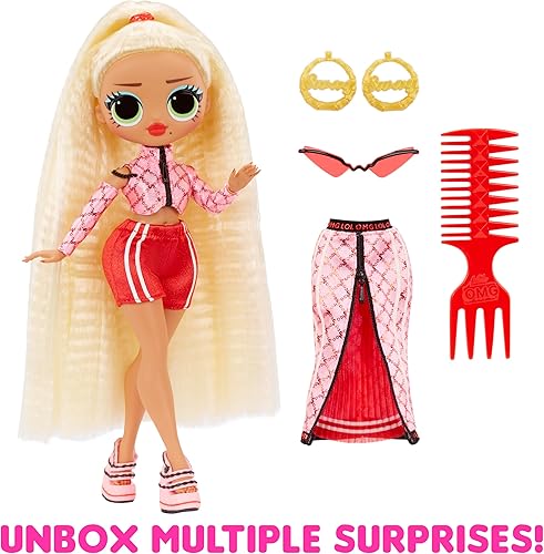 Miniatura 3 de LOL Surprise OMG - Muñeca de moda con múltiples sorpresas, incluyendo moda transformadora y accesorios fabulosos, gran regalo para niños a partir de